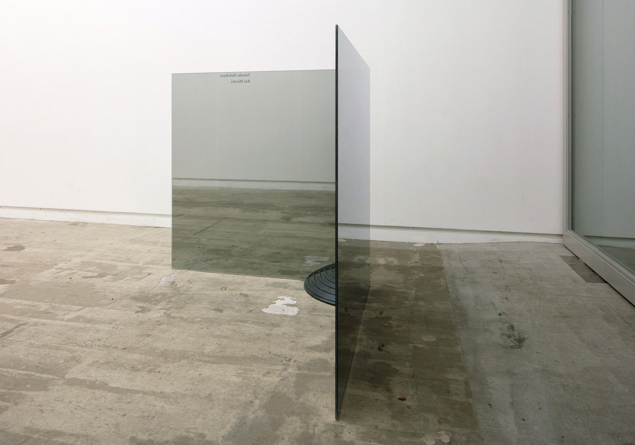 'Mound'  Window glass, plastic ramp 916×916×910 mm 2020