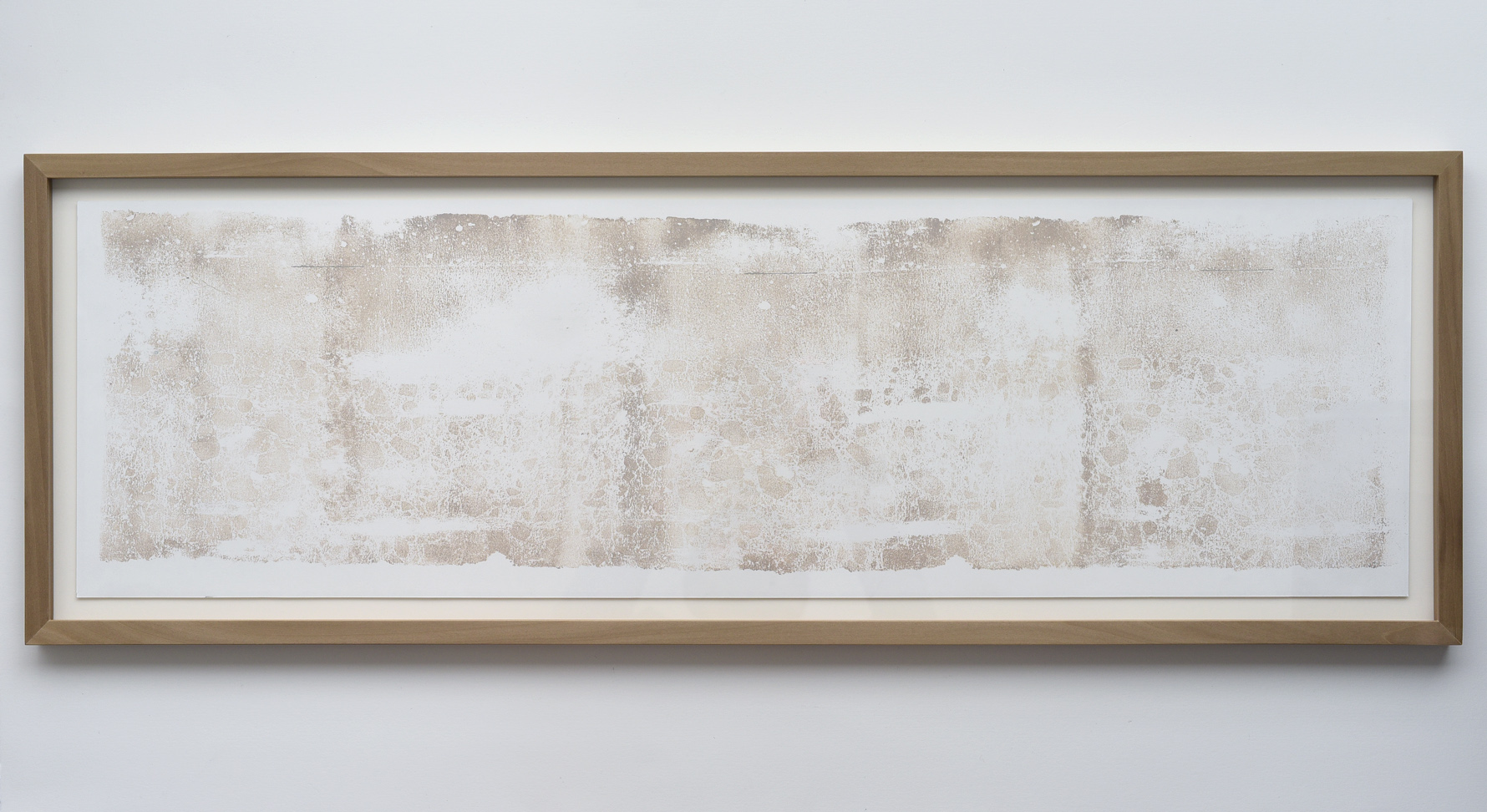 'Inner <em>Hakkei</em>(Evening Bells)' 940×280mm Water-based lithograph 2023